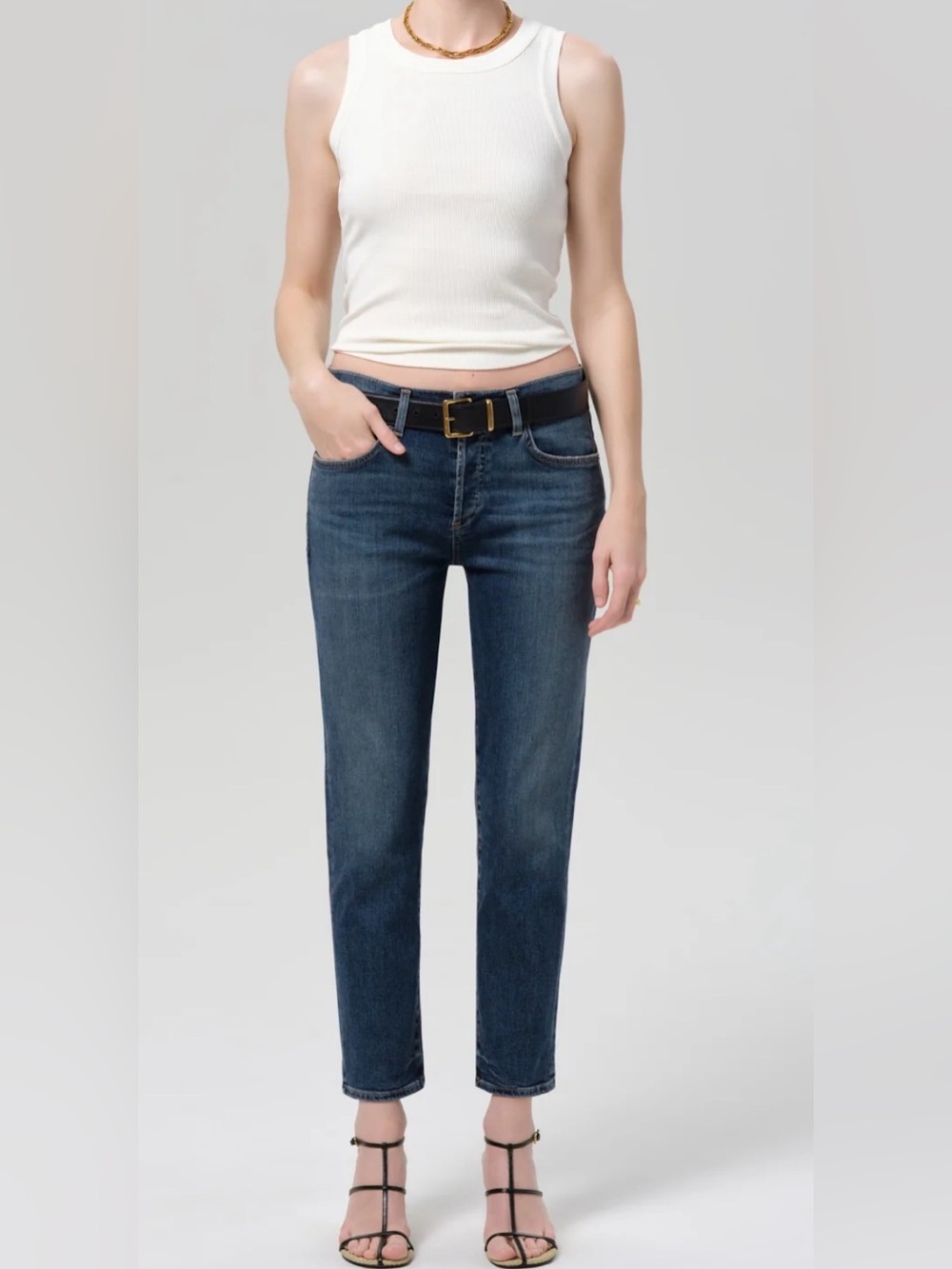 Citizens Of Humanity Emerson Straight Leg Jeans in Dark Indigo